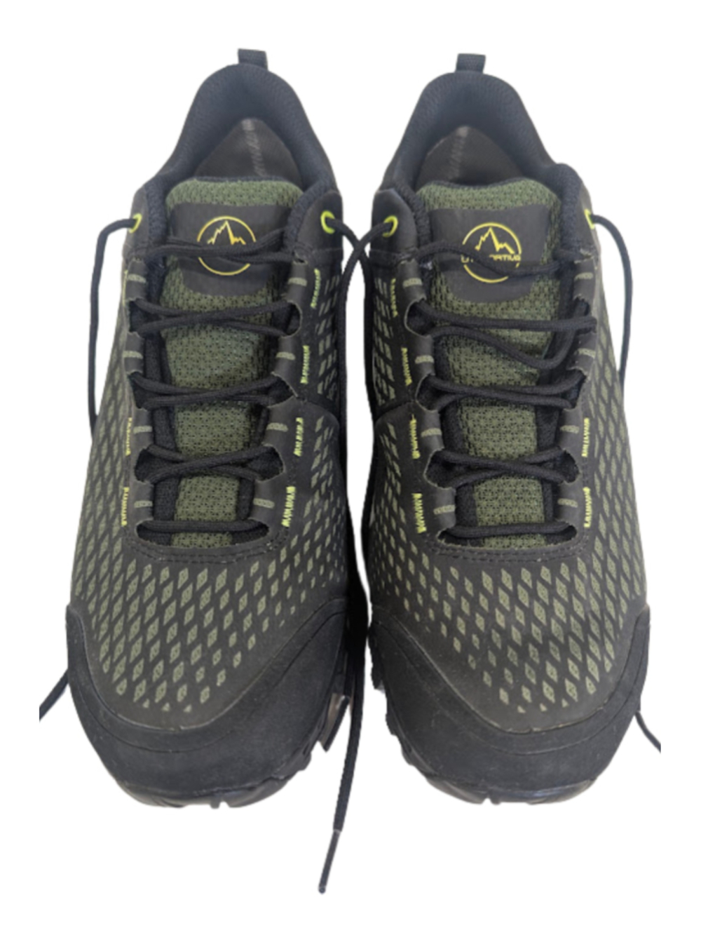 La Sportiva Spire GTX Mens 9 EU42 Gore-Tex Vibram Hiking Shoes Black Green NWOB